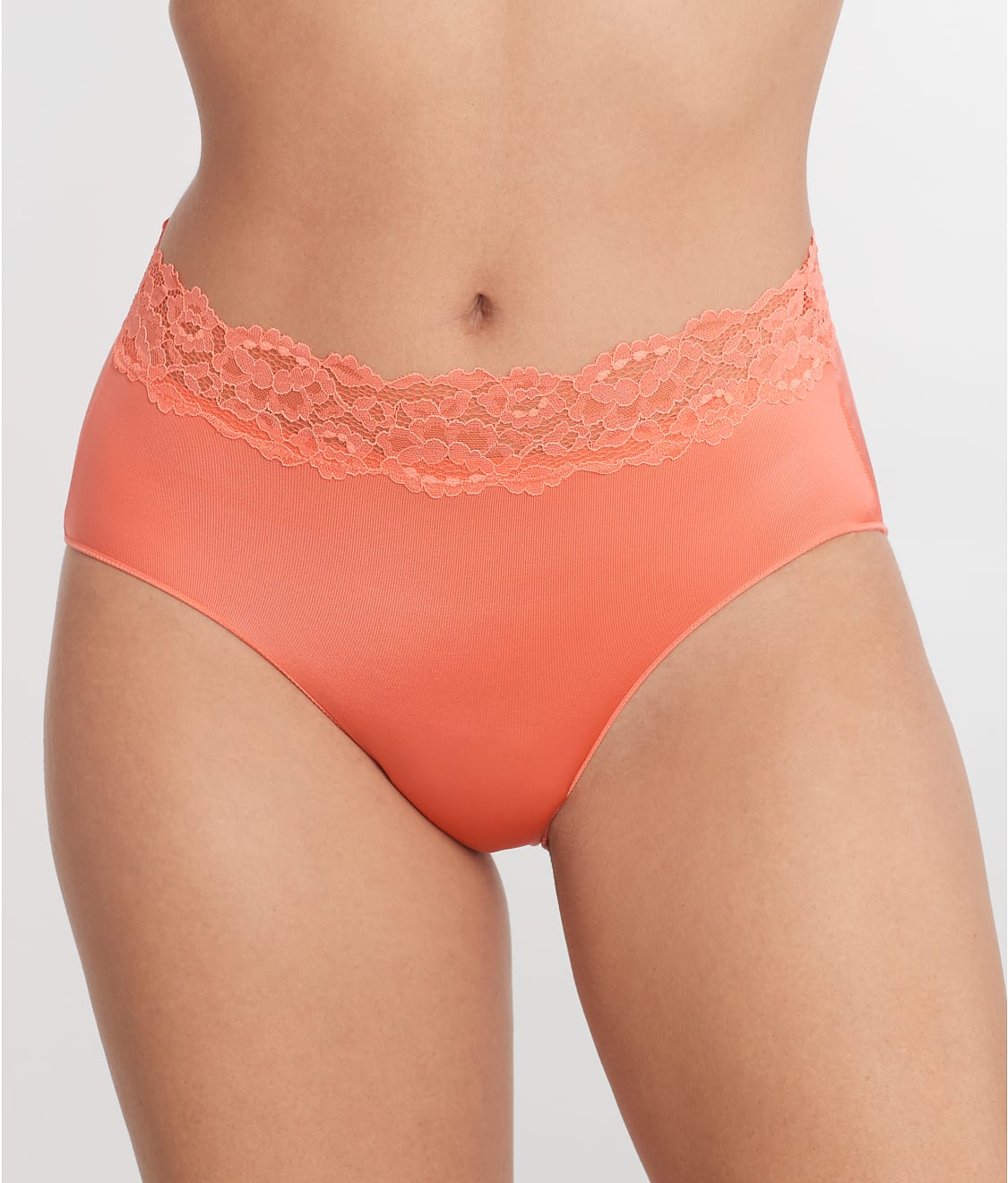 Shine Brief With Lace