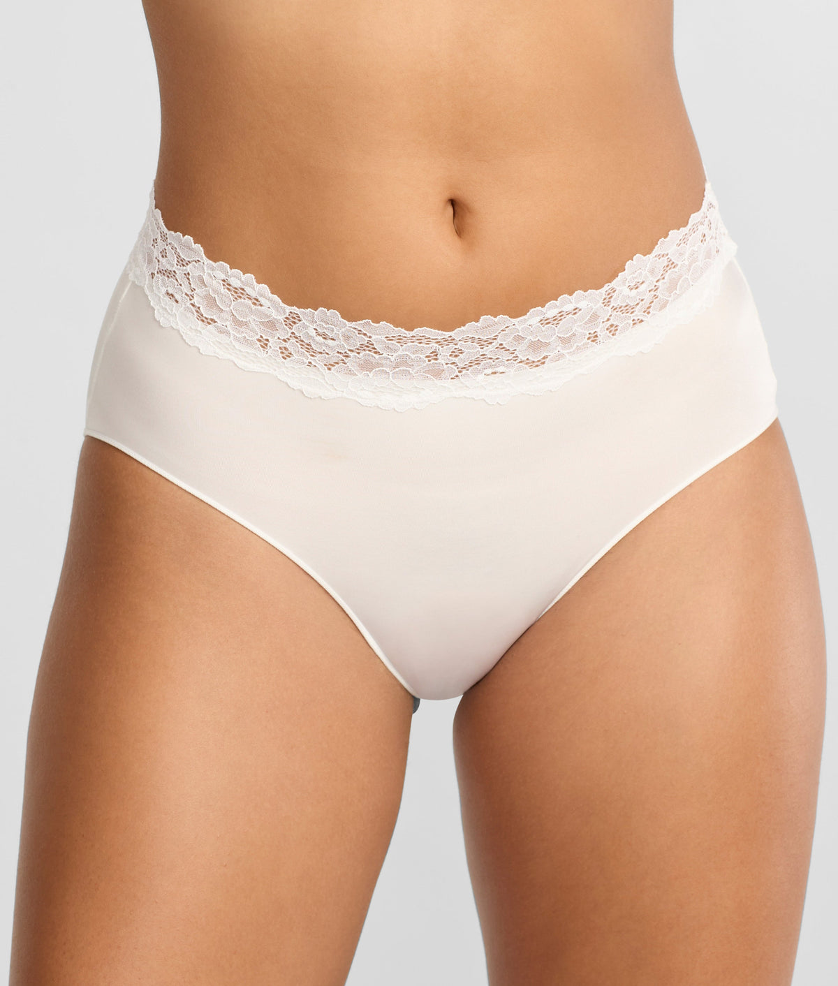 Shine Brief With Lace
