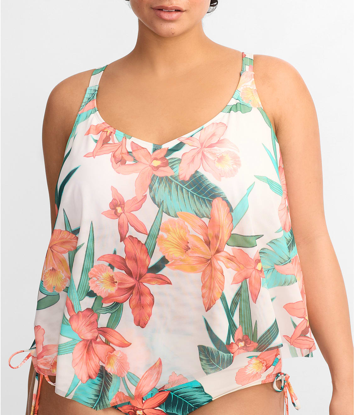 Island Flora Captive Underwire Tankini Top