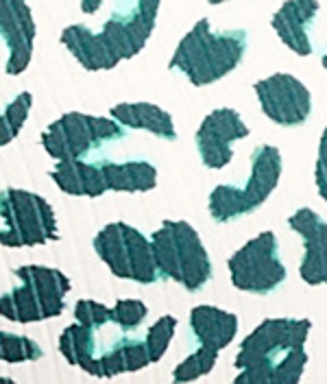 Summer Cheetah Verso Reversible Bikini Top