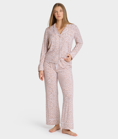 The Cooling Piped Pajama Set