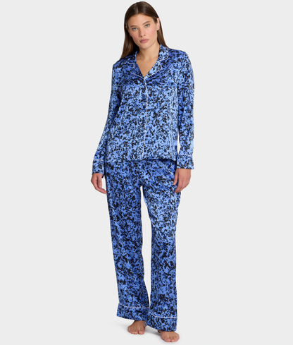 The Washed Satin Pajama Set