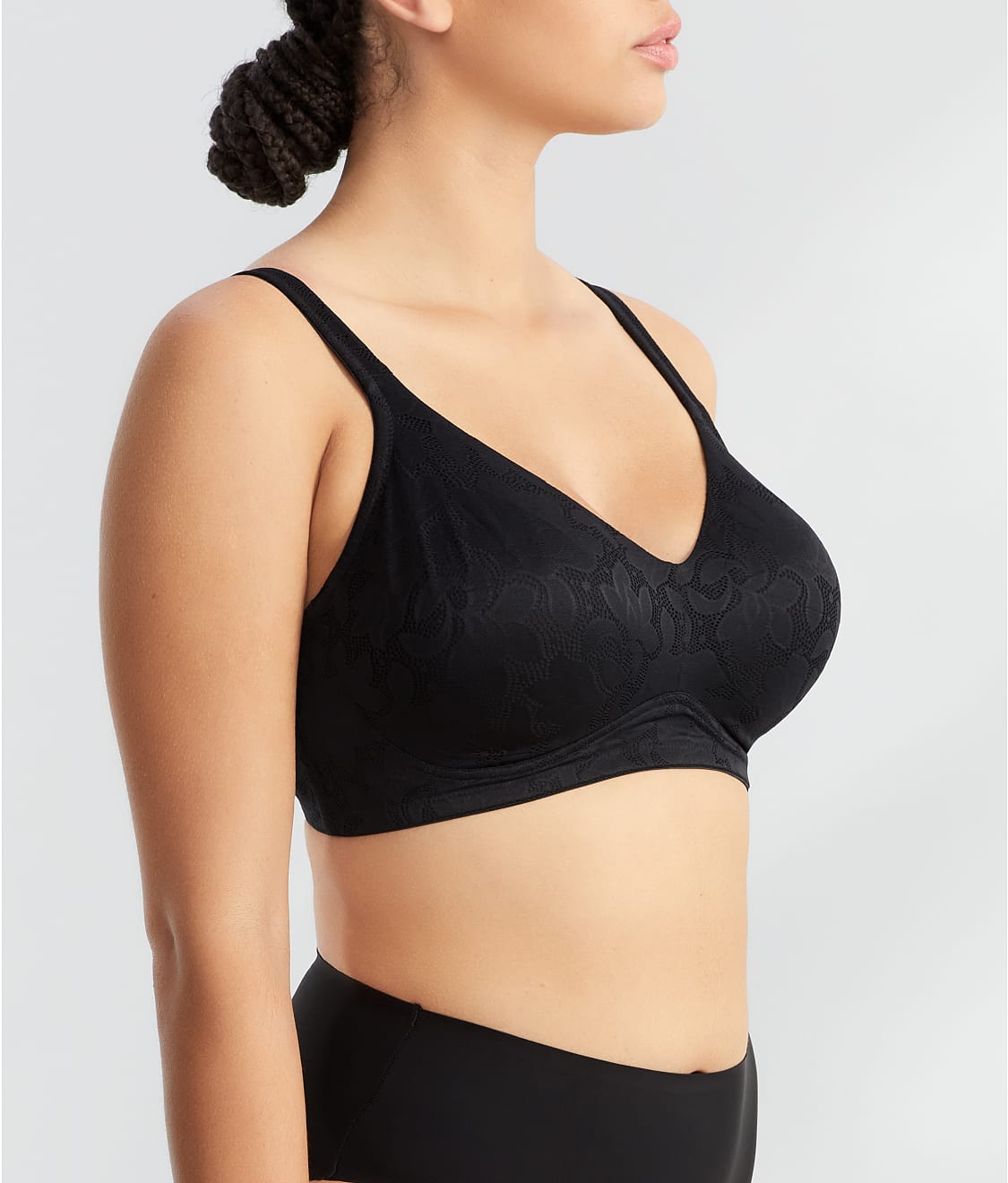 Jolie Jacquard Wire-Free Minimizer Bra