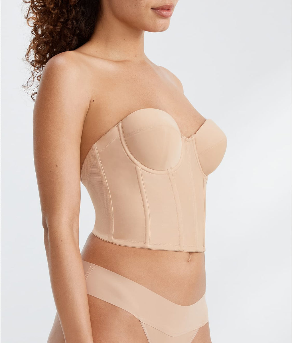 Brie Strapless Backless Bustier