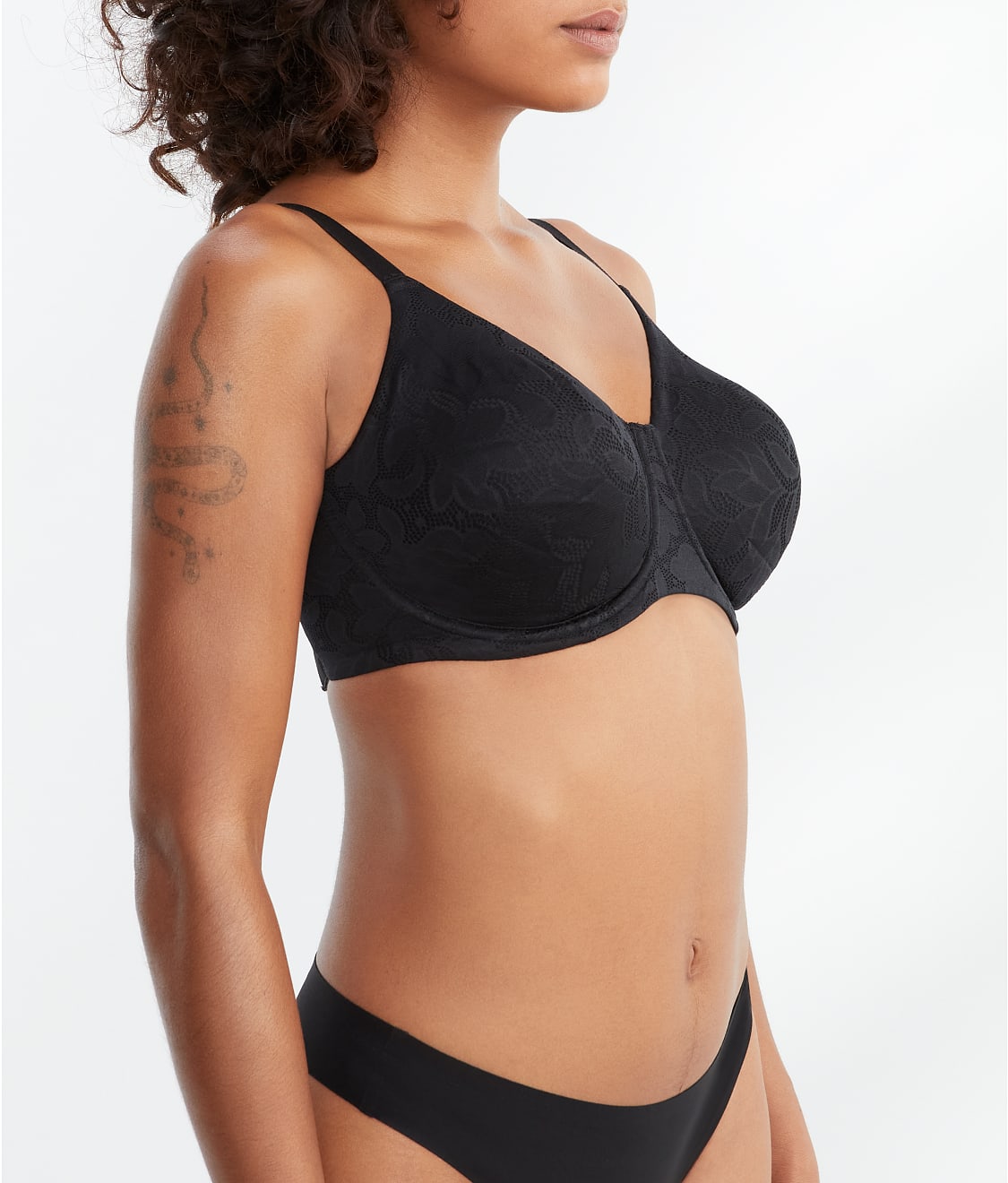 Jacqueline Jacquard Minimizer Bra