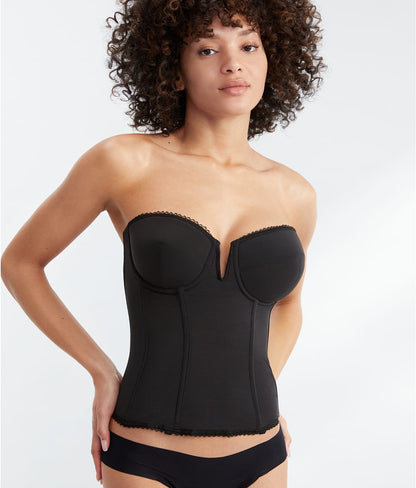 Vivienne Strapless Garter Bustier