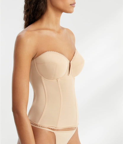 Vivienne Strapless Garter Bustier