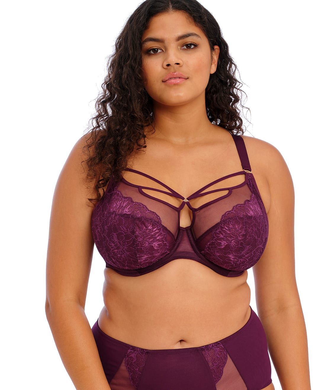 Brianna Cage Plunge Bra