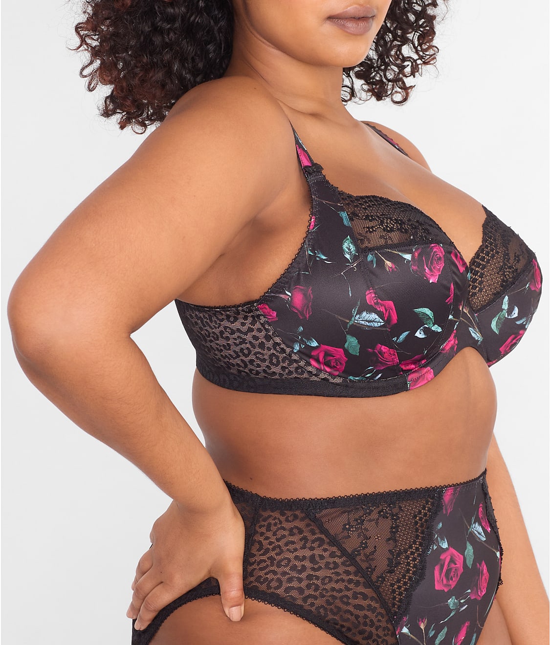 Lucie Side Support Plunge Bra