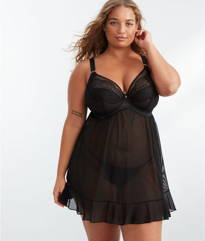 Priya Plunge Babydoll