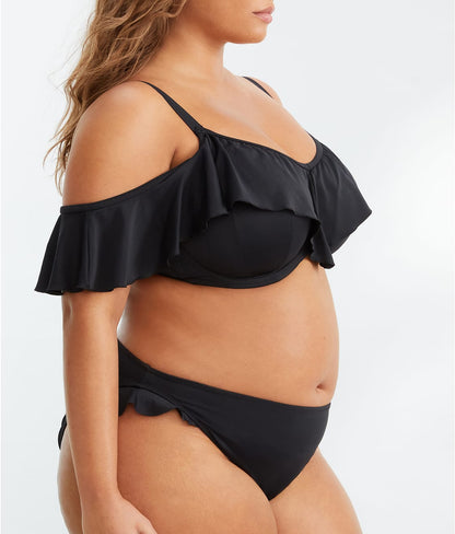Plain Sailing Ruffle Underwire Bikini Top