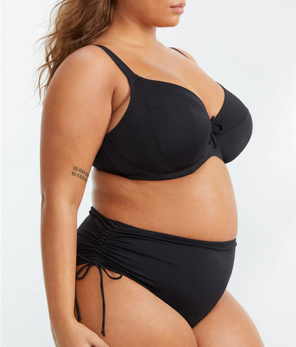Plus Size Plain Sailing Plunge Bikini Top