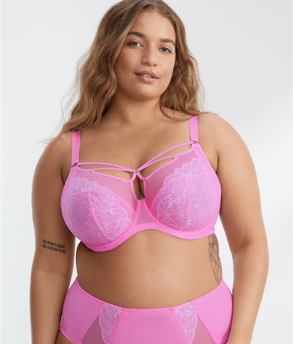Brianna Cage Plunge Bra