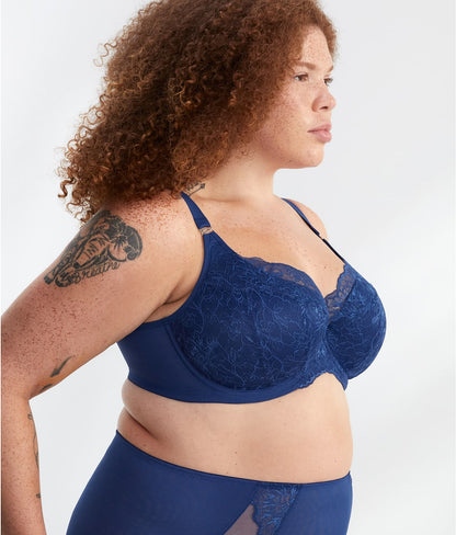 Brianna Padded Half-Cup Bra