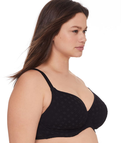 Plus Size Bazaruto Plunge Underwire Bikini Top