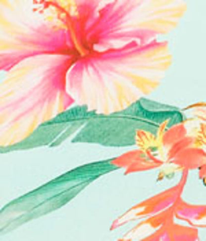 Plus Size Sunshine Cove Hi-Cut Bikini Bottom