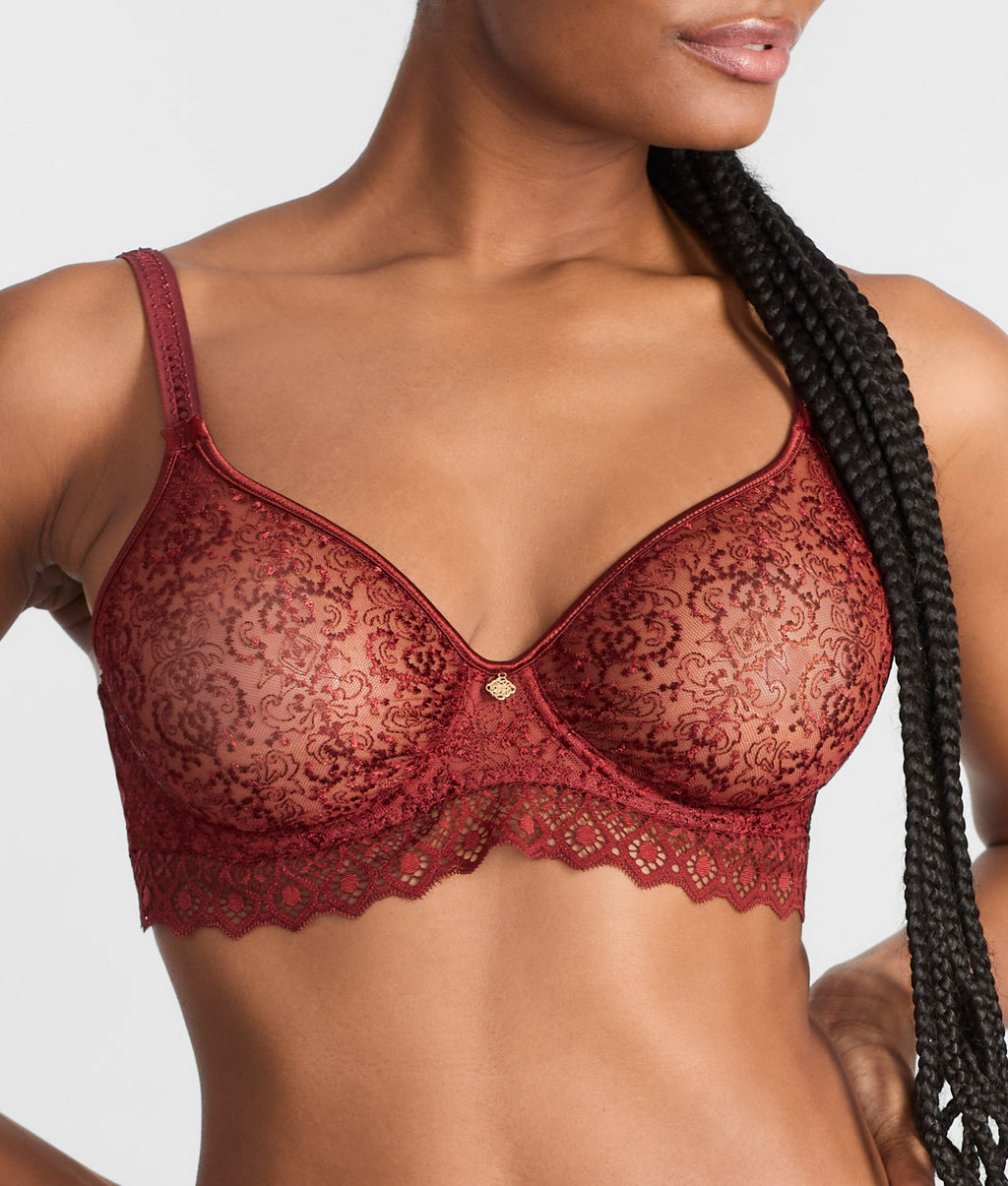 Cassiopee Seamless Plunge Bra