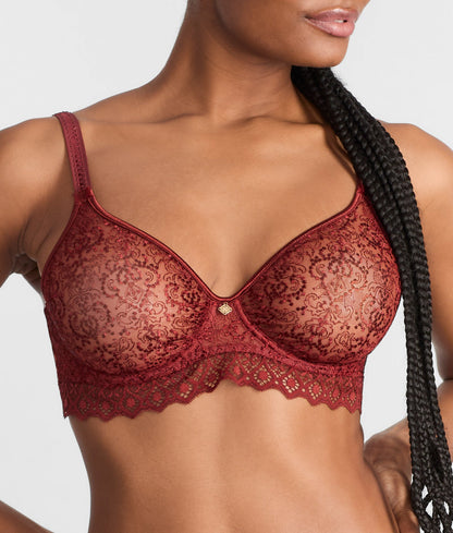 Cassiopee Seamless Plunge Bra