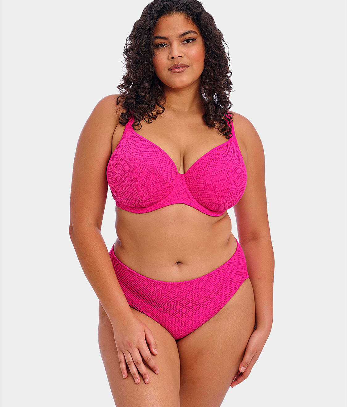 Plus Size Bazaruto Plunge Underwire Bikini Top