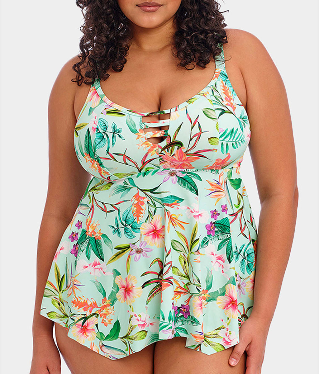 Plus Size Sunshine Cove Tankini Top
