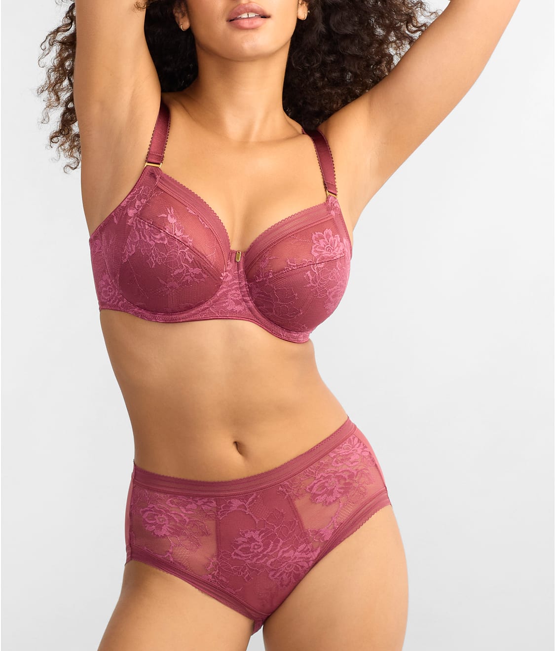 Fusion Lace Side Support Bra