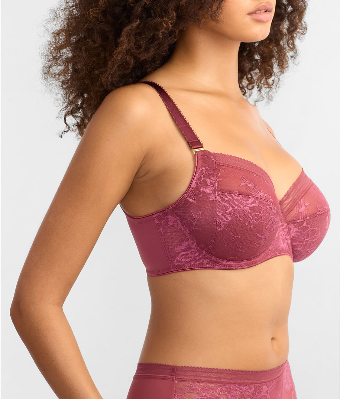 Fusion Lace Side Support Bra