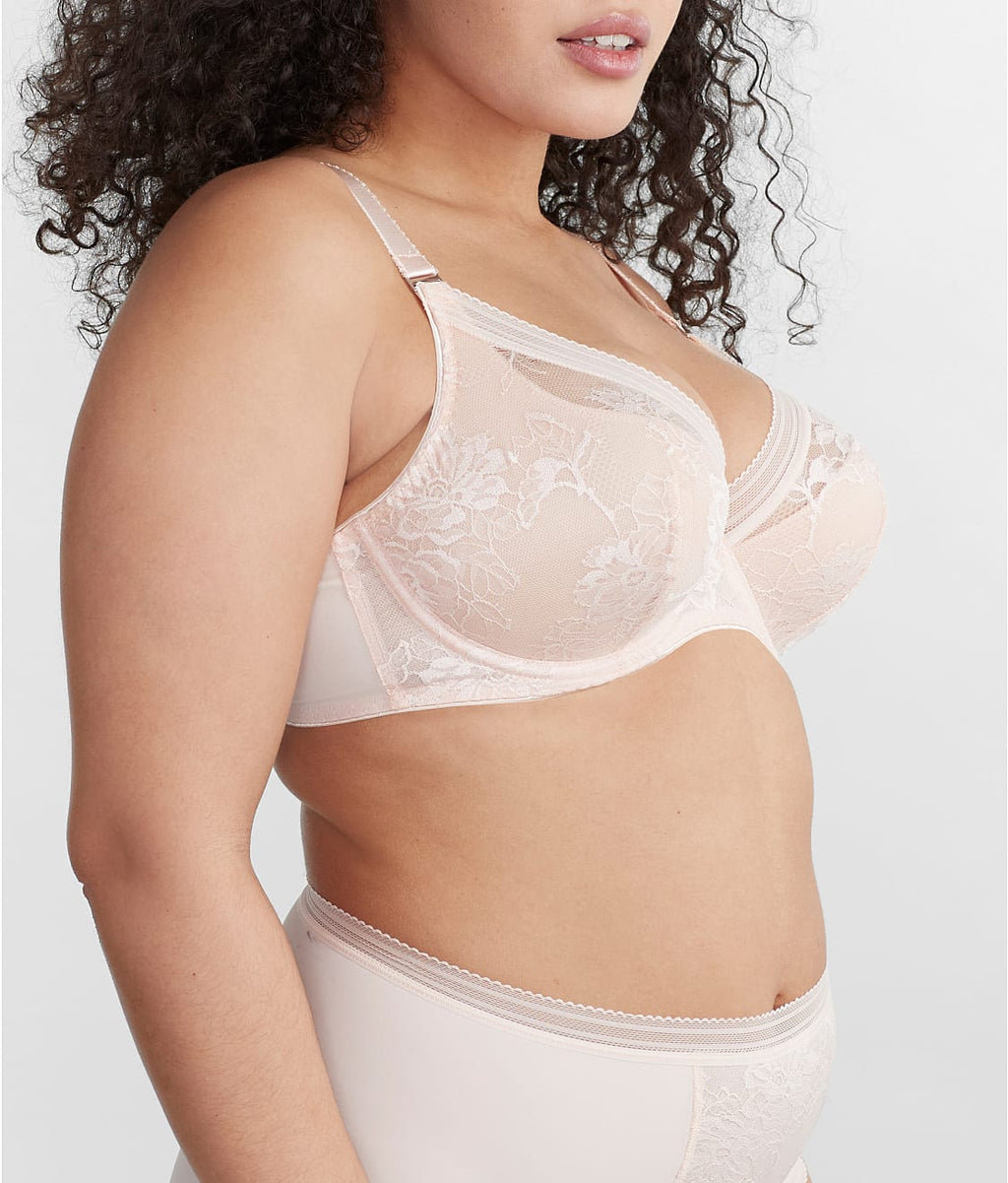 Fusion Lace Padded Plunge Bra