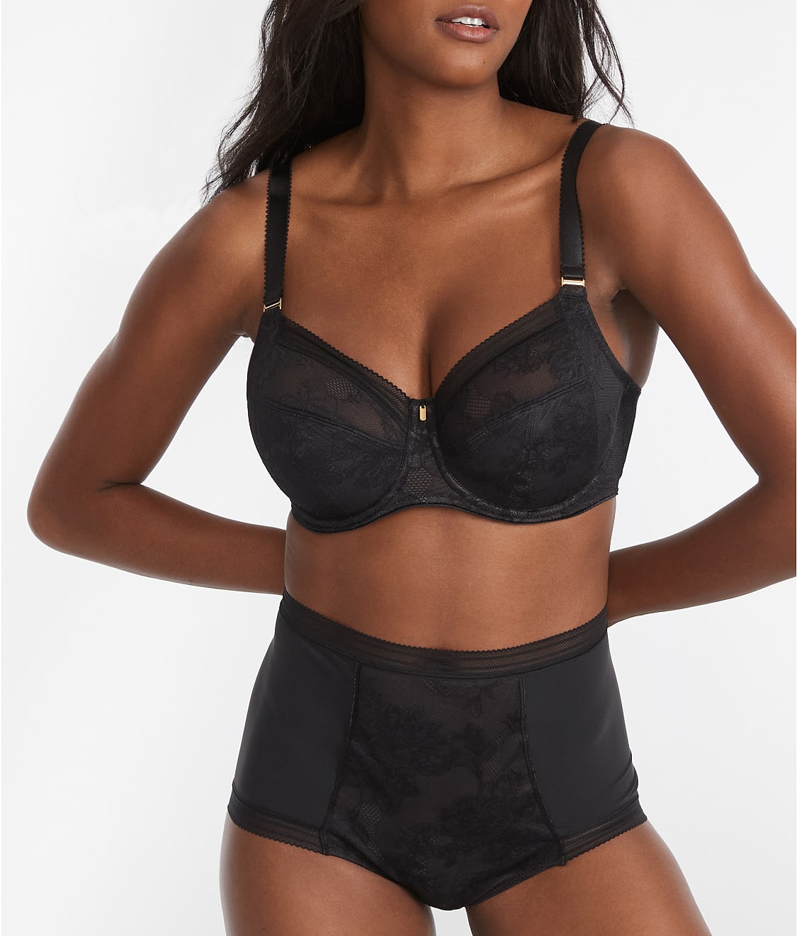 Fusion Lace Side Support Bra