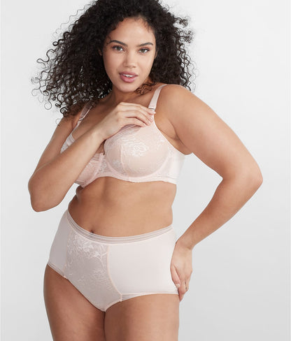 Fusion Lace Padded Plunge Bra