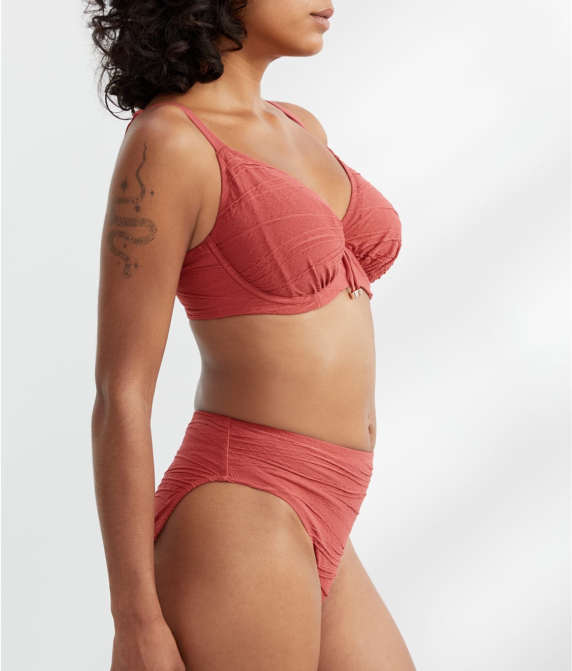 Beach Waves Gather Full Cup Bikini Top