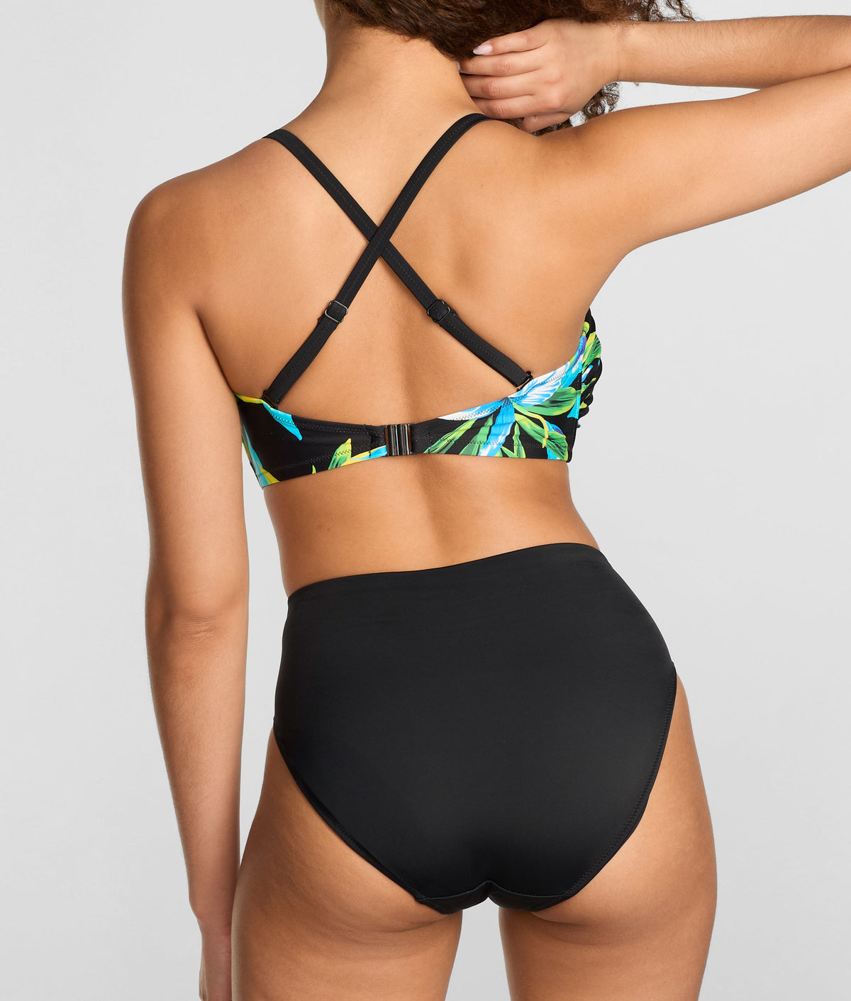 Talm Beach Twist Bandeau Bikini Top