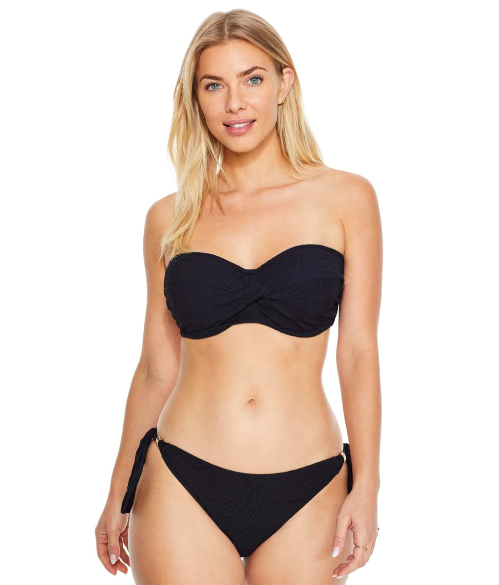Ottawa Twist Underwire Bandeau Bikini Top