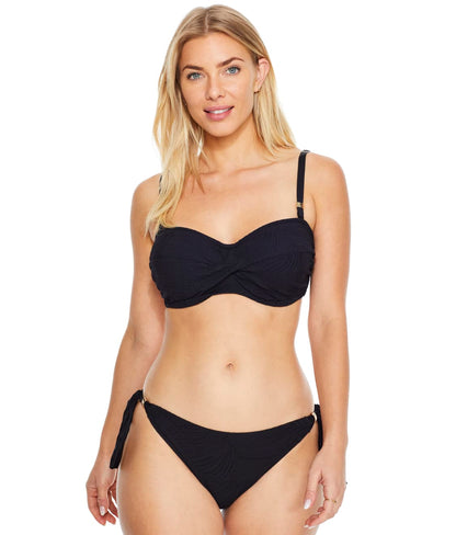 Ottawa Twist Underwire Bandeau Bikini Top