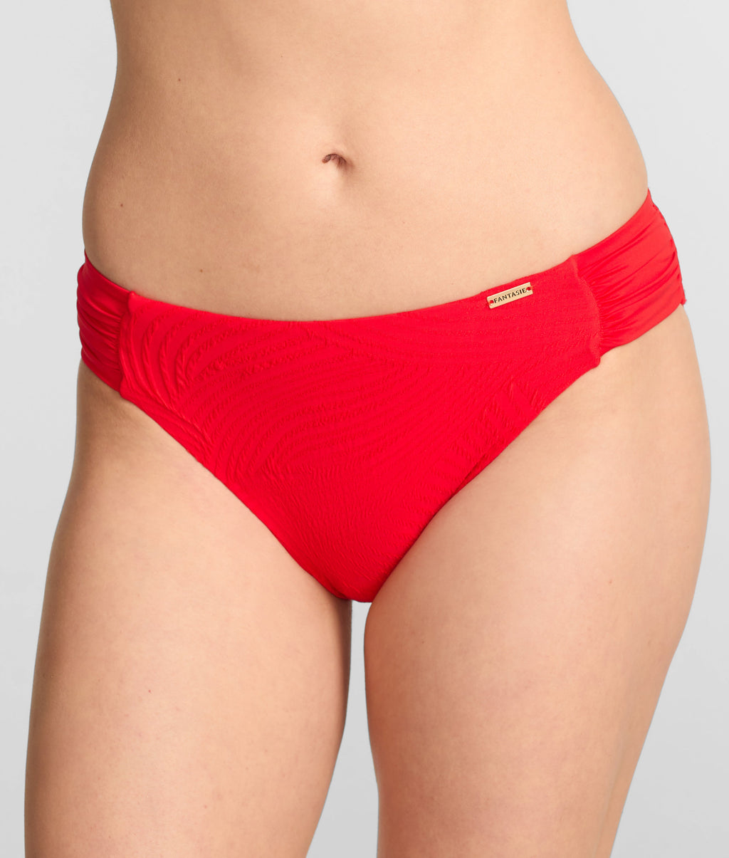 Ottawa Mid Rise Gathered Bikini Bottom