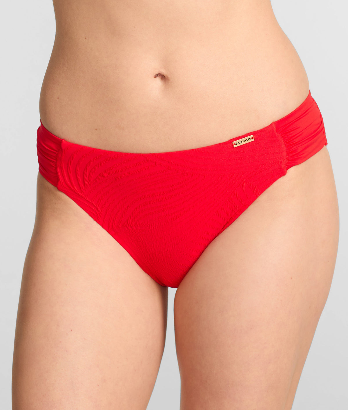Ottawa Mid Rise Gathered Bikini Bottom