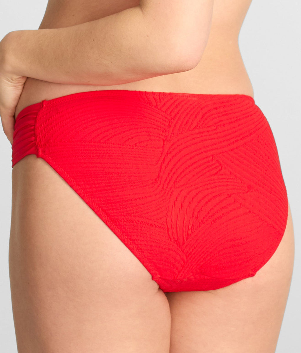 Ottawa Mid Rise Gathered Bikini Bottom