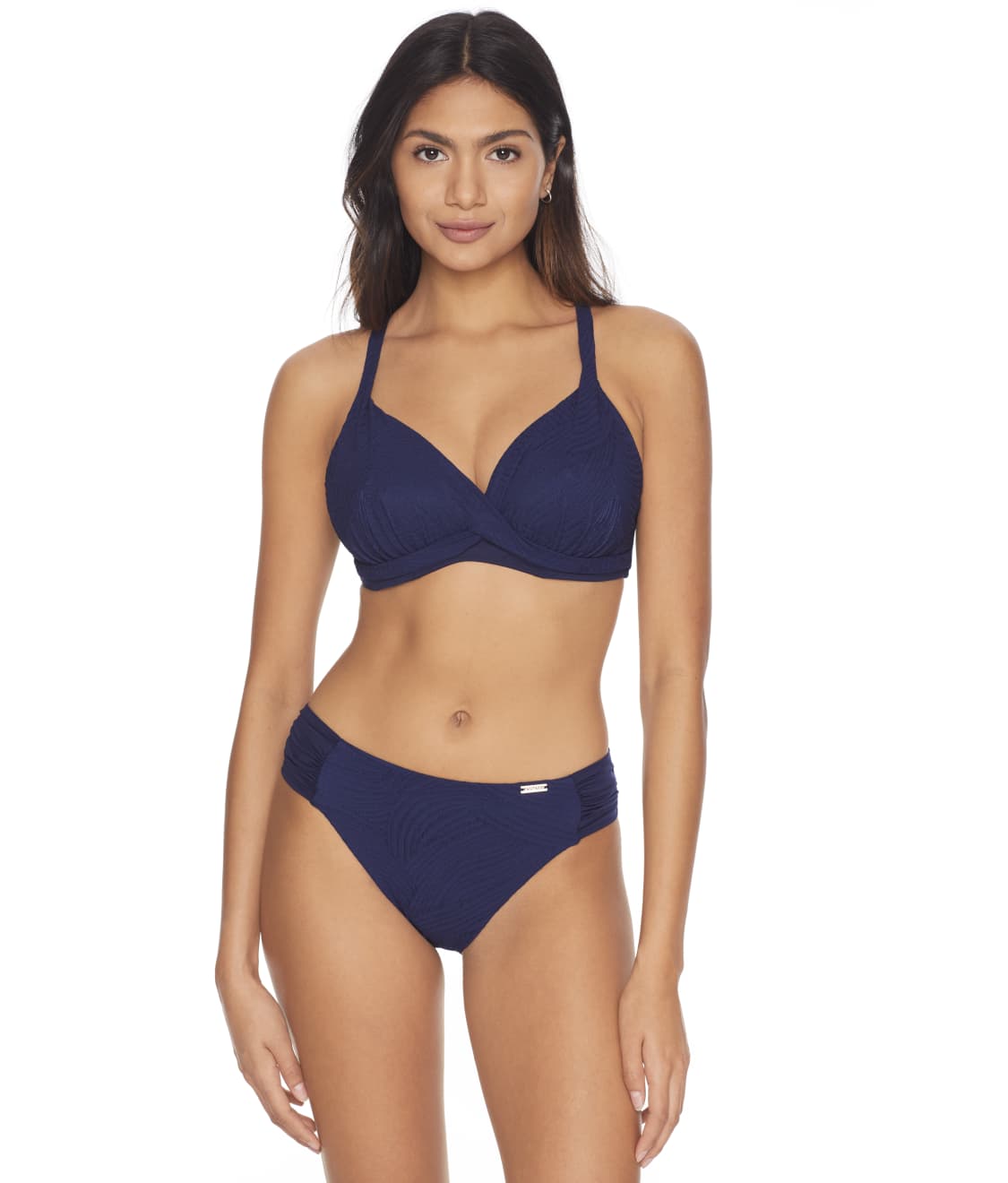 Ottawa Mid Rise Gathered Bikini Bottom