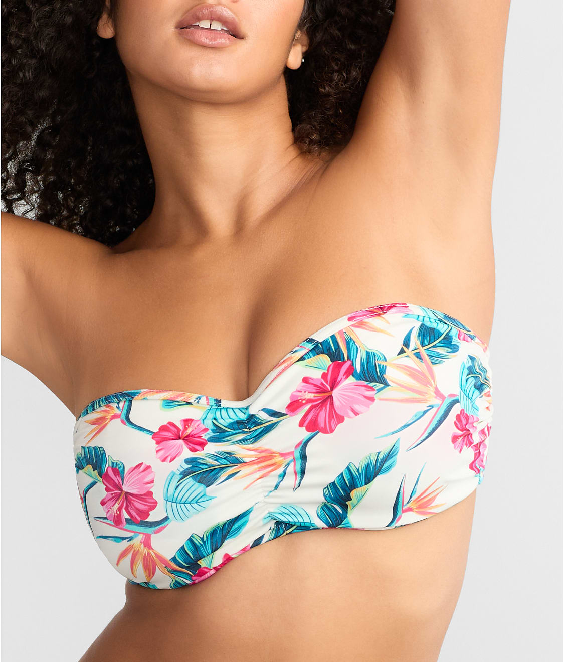 Palm Paradise Bandeau Bikini Top