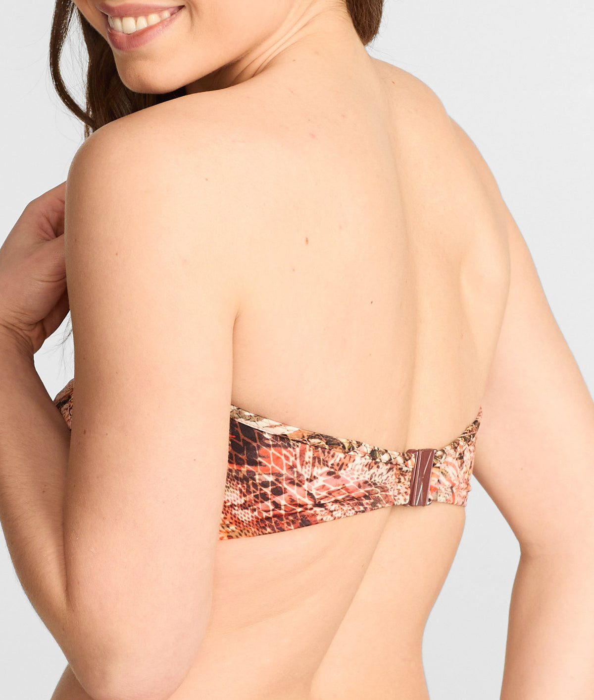 Desert Cat Bandeau Bikini Top