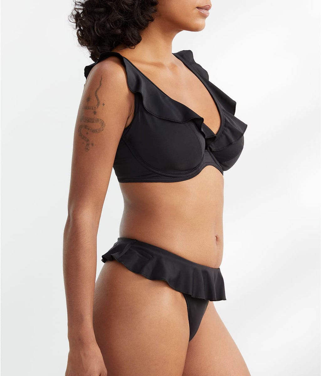 Jewel Cove Ruffled Bikini Top