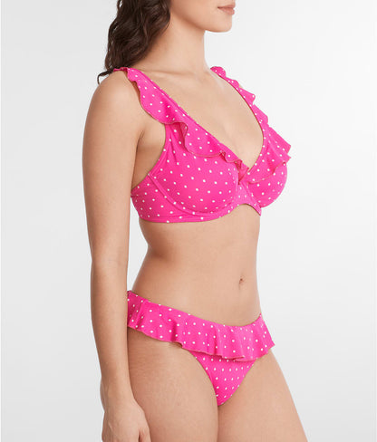 Jewel Cove Ruffled Bikini Top