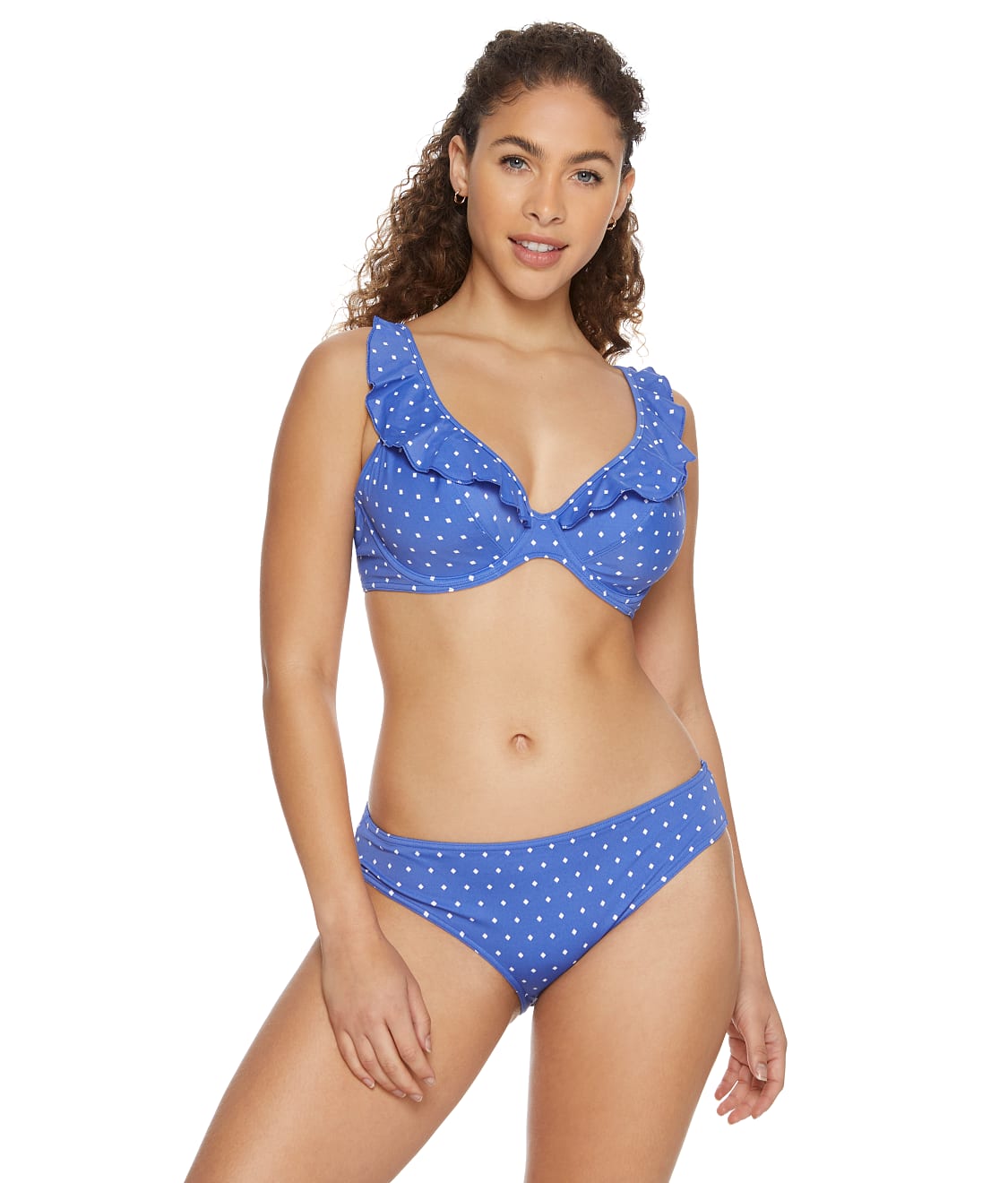Jewel Cove Ruffled Bikini Top