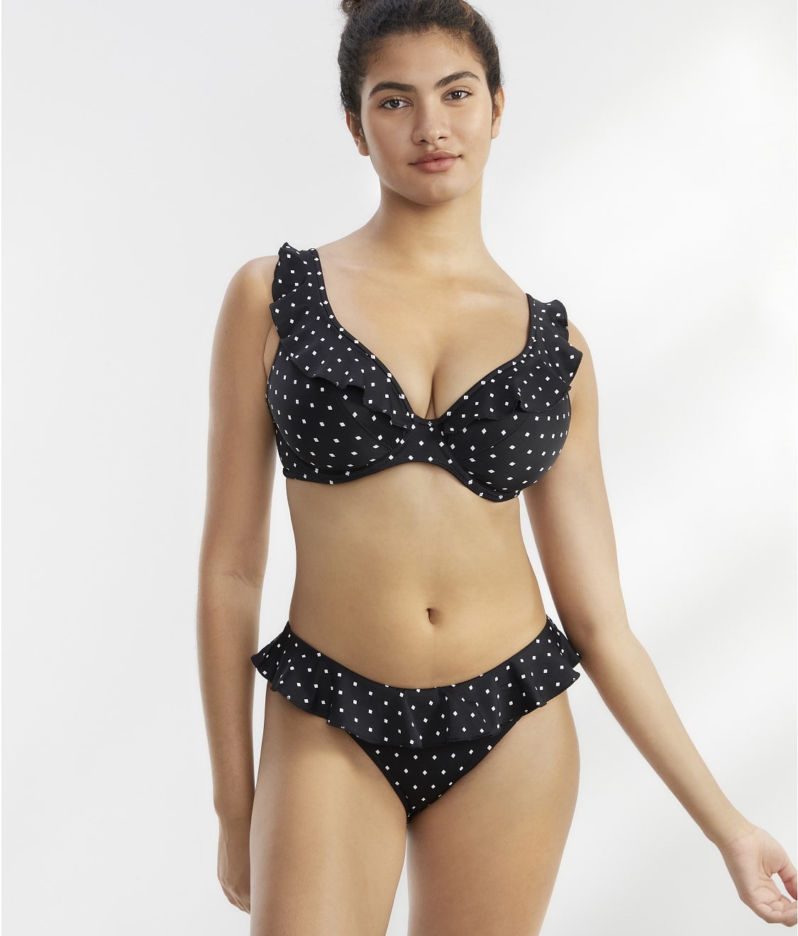 Jewel Cove Ruffled Bikini Top