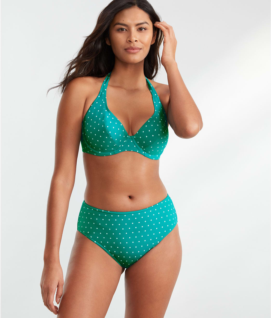 Jewel Cove High-Waist Bikini Bottom