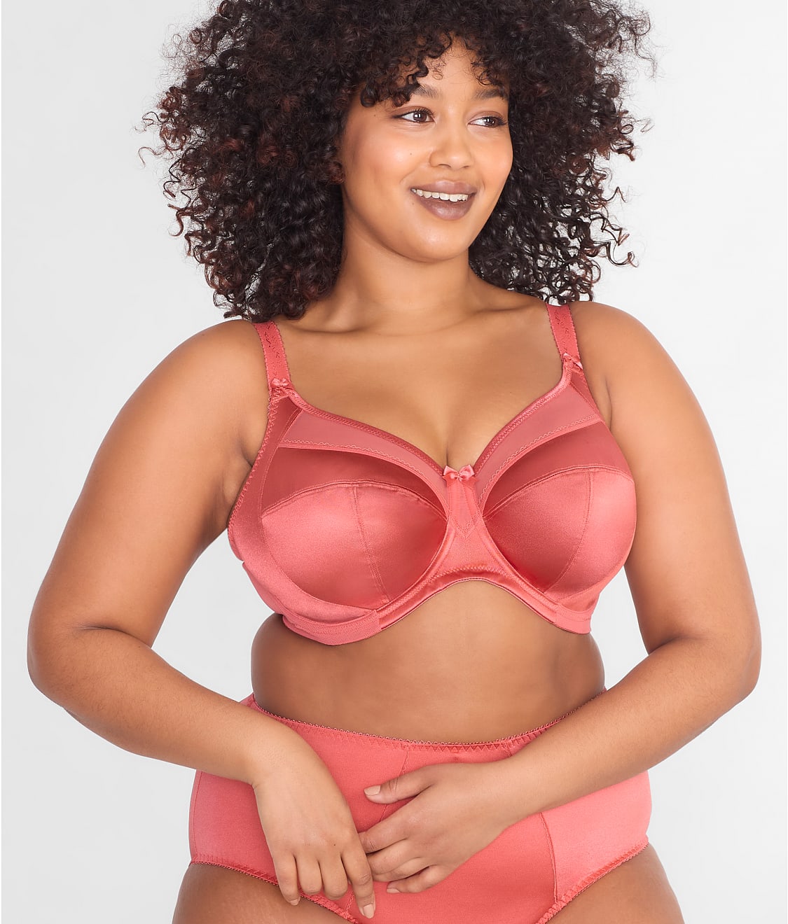 Keira Satin Side Support Bra
