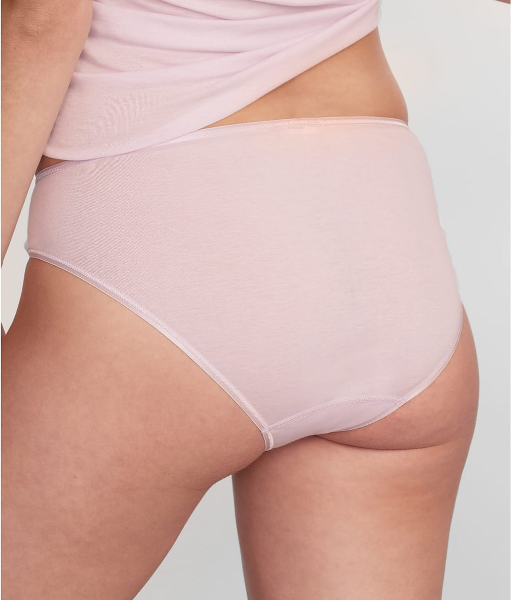 Cotton Seamless Hi-Cut Brief