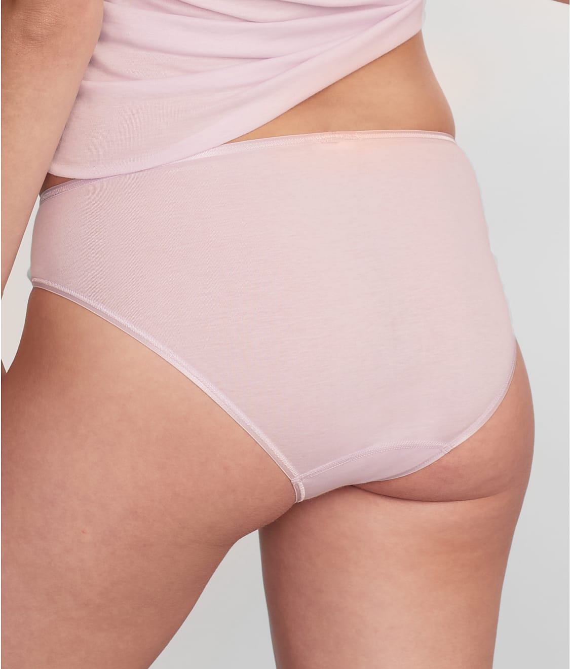 Cotton Seamless Hi-Cut Brief