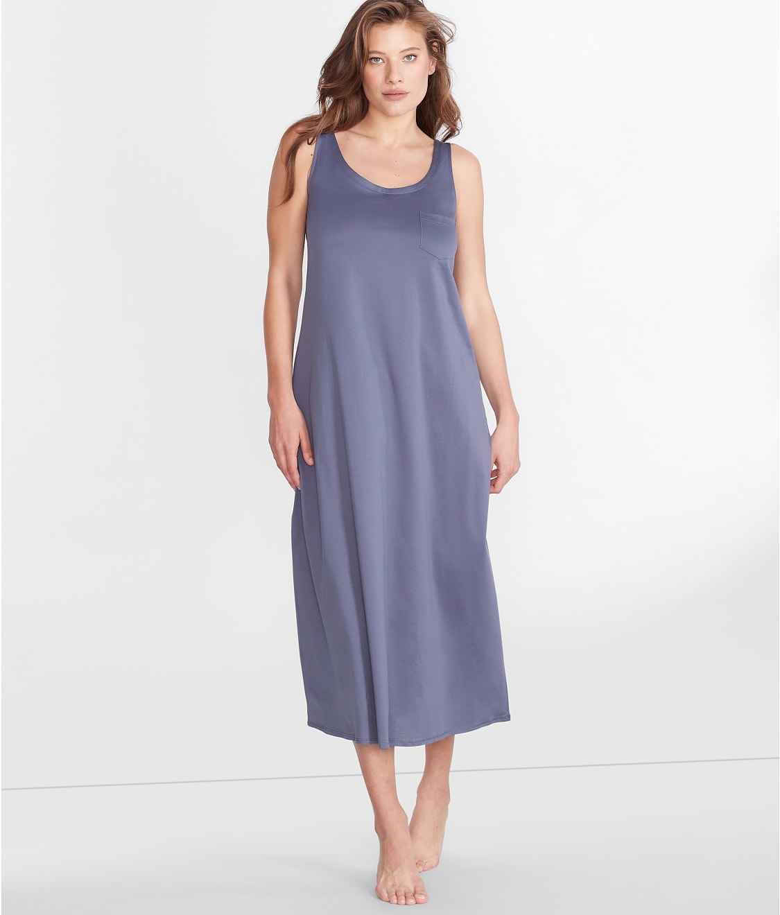 Cotton Deluxe Cotton Tank Nightgown
