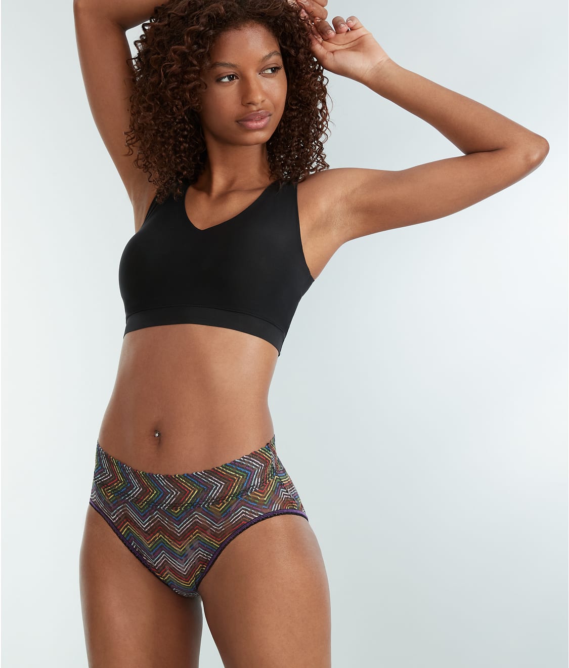 Signature Lace Printed French Brief