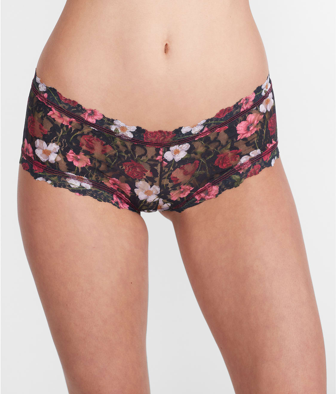 Signature Lace Printed Boyshort